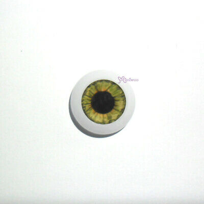 Gf10r12  Mimiwoo 1/6 Bjd Acrylic Plastic Doll Eye 10mm Yellow  (pair)