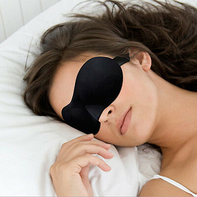 Travel Sleep Eye Mask 3d Memory Padded Shade Cover Sleeping Blindfold Us Seller