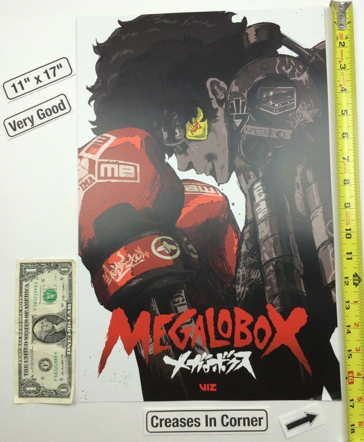 Megalobox 11 X 17 Poster 2018 Nycc Viz Media Vg