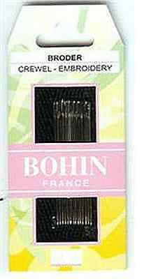 Bohin Embroidery/crewel Stitching Needles