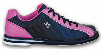 3g Kicks Black/pink Womens Bowling Shoes